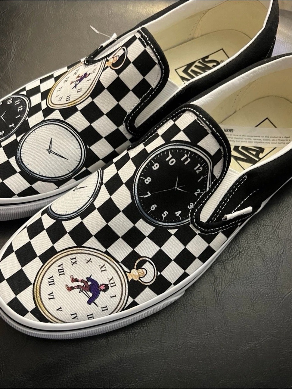 Karl Jacobs x Vans Slip-On Skate Shoe Men's 9.5 Time Traveler Tales - Picture 5 of 7